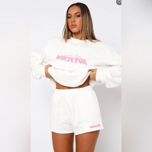 WHITE FOX “With Love” Lounge Shorts